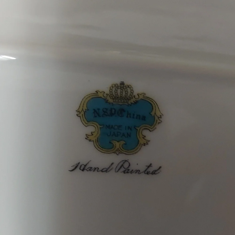 Vintage NSP China Oblong Serving Dish (Japan)